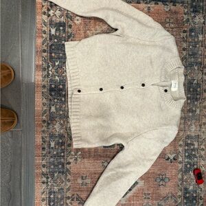 DISSH FOSTER CHALK KNIT CARDIGAN
